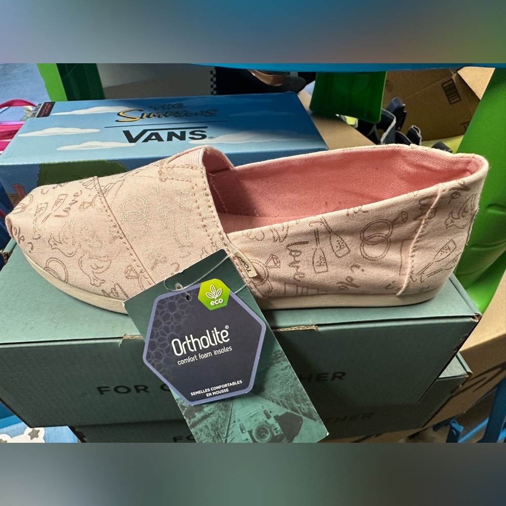 TOMS wedding shoes NWT retired